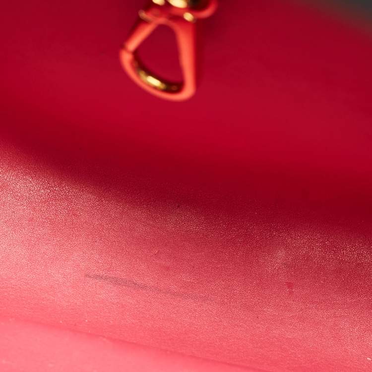 Pre Owned Louis Vuitton Black Taurillon Leather Capucines PM Bag
