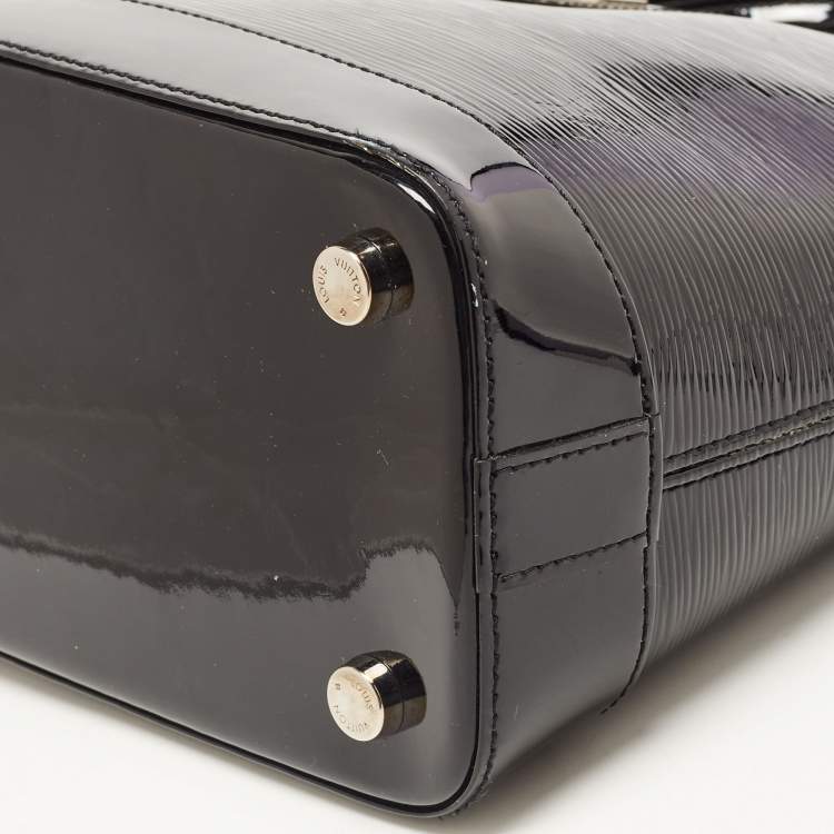Pre Owned Louis Vuitton Black Electric Epi Leather Mirabeau PM Bag
