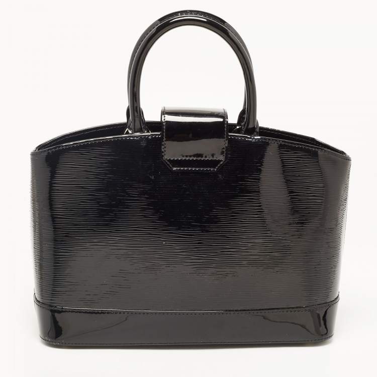 Pre Owned Louis Vuitton Black Electric Epi Leather Mirabeau PM Bag