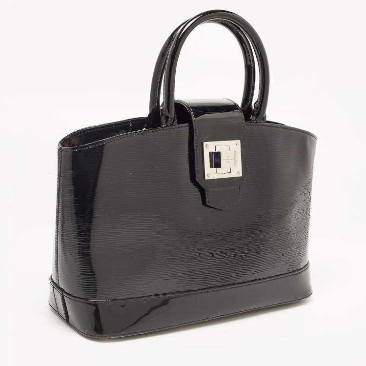 Pre Owned Louis Vuitton Black Electric Epi Leather Mirabeau PM Bag