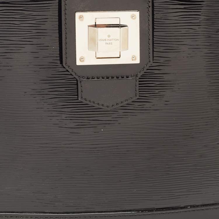 Pre Owned Louis Vuitton Black Electric Epi Leather Mirabeau PM Bag