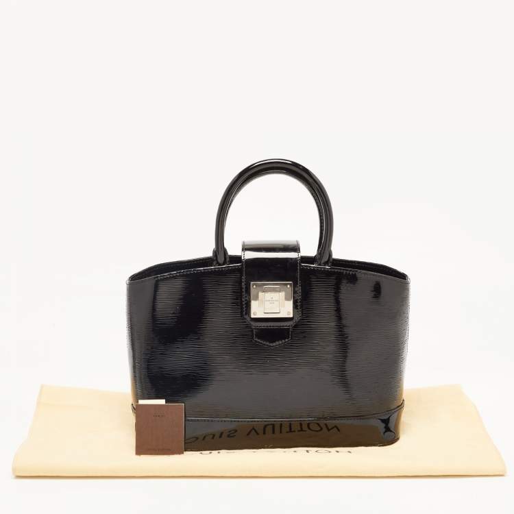 Pre Owned Louis Vuitton Black Electric Epi Leather Mirabeau PM Bag