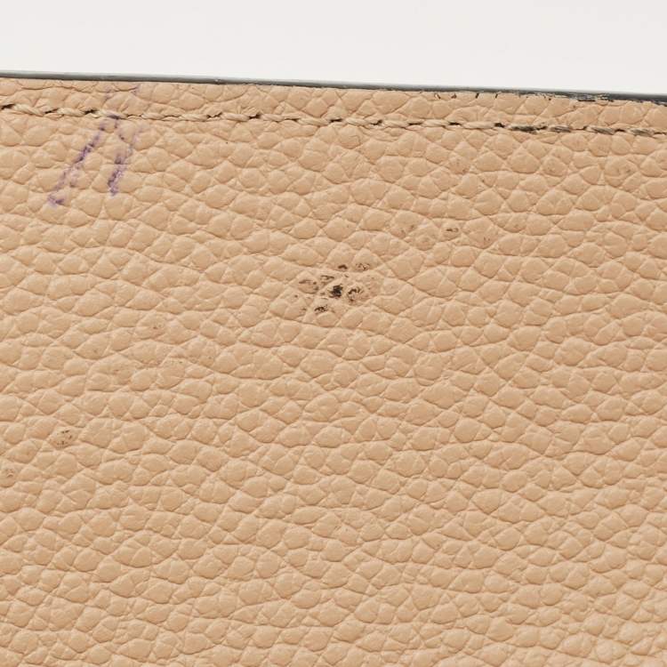 Pre Owned Louis Vuitton Black Empreinte Leather Josephine Wallet