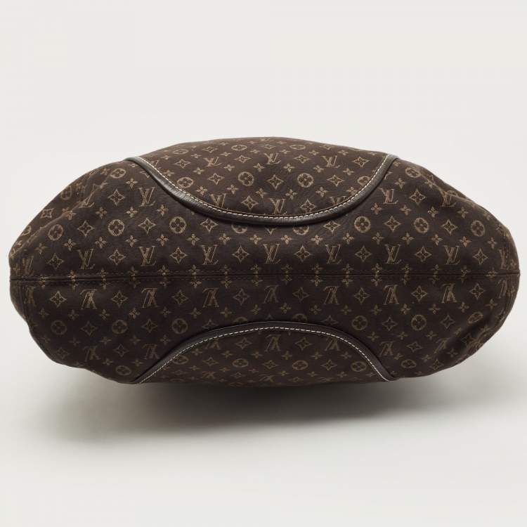 Pre Owned Louis Vuitton Fusain Monogram Idylle Canvas Elegie Bag