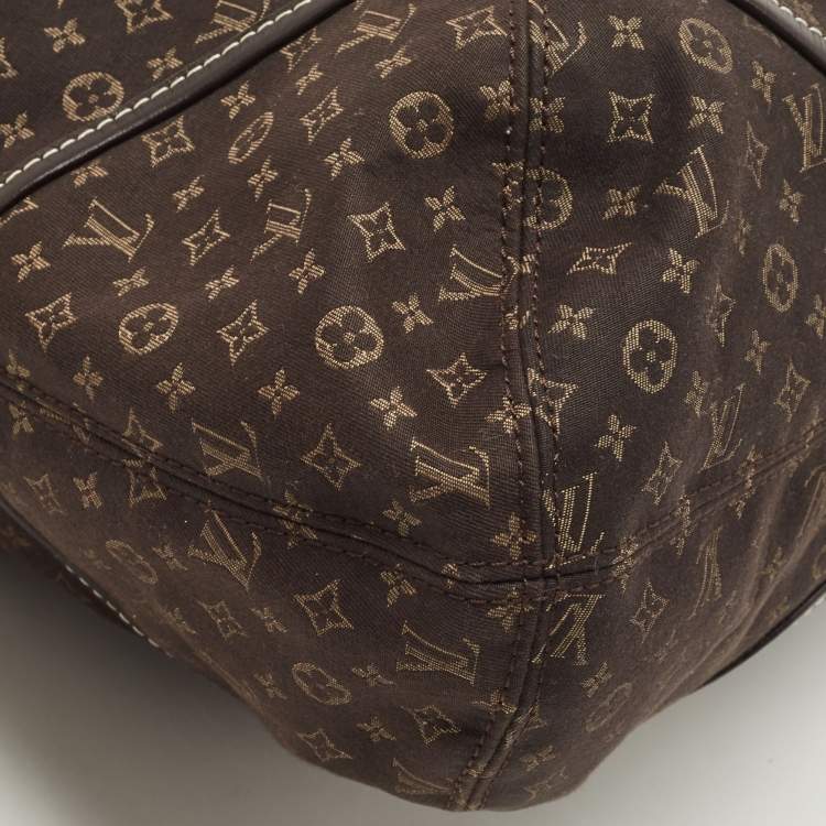 Pre Owned Louis Vuitton Fusain Monogram Idylle Canvas Elegie Bag