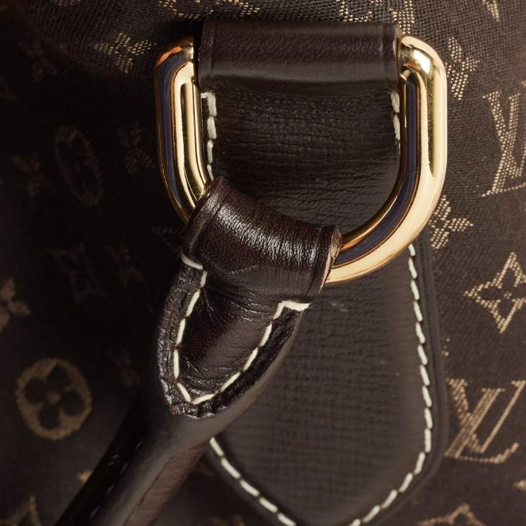 Pre Owned Louis Vuitton Fusain Monogram Idylle Canvas Elegie Bag