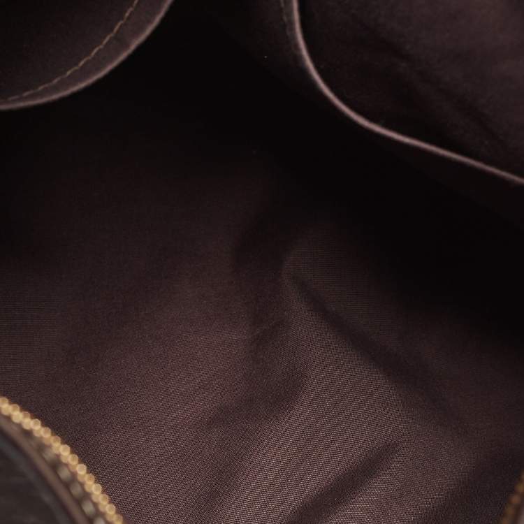 Pre Owned Louis Vuitton Fusain Monogram Idylle Canvas Elegie Bag