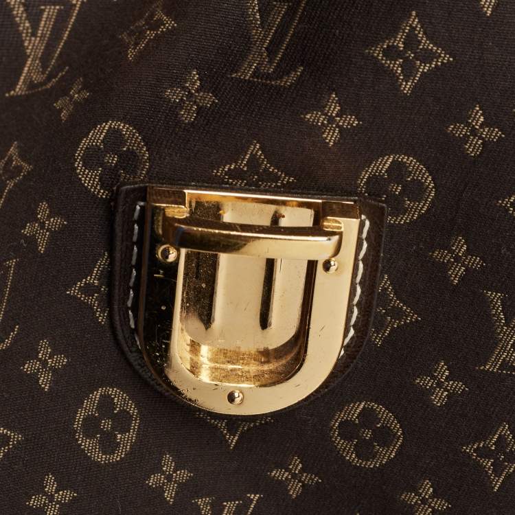 Pre Owned Louis Vuitton Fusain Monogram Idylle Canvas Elegie Bag
