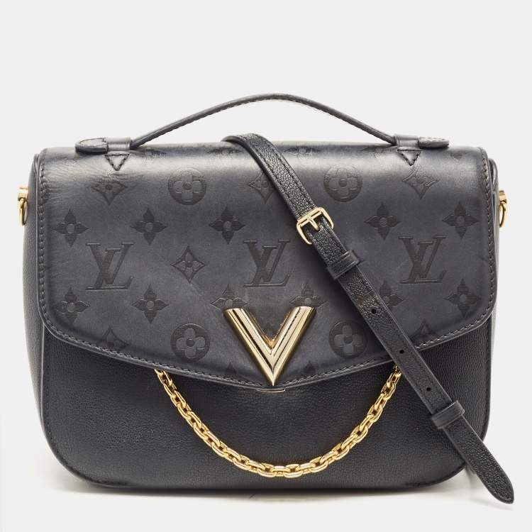 Louis Vuitton Black Monogram Leather Very Messenger Bag Louis Vuitton | The  Luxury Closet