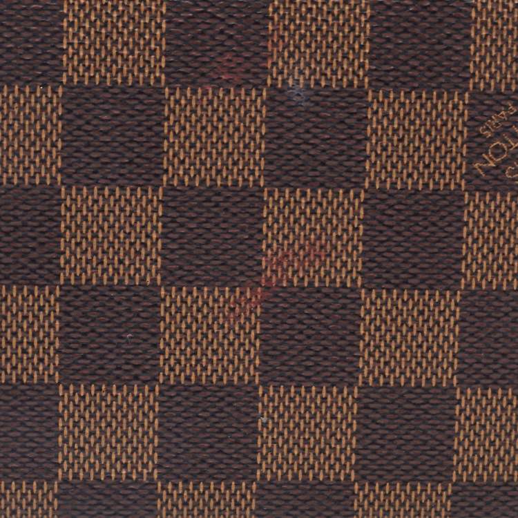 Pre Owned Louis Vuitton Damier Ebene Canvas Zippy Wallet