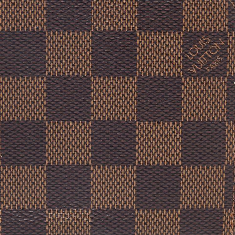 Pre Owned Louis Vuitton Damier Ebene Canvas Zippy Wallet