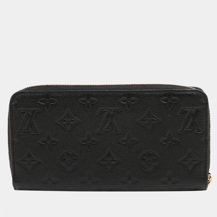 Louis Vuitton Empreinte Zippy Wallet M61864 CA4230 Lame stains