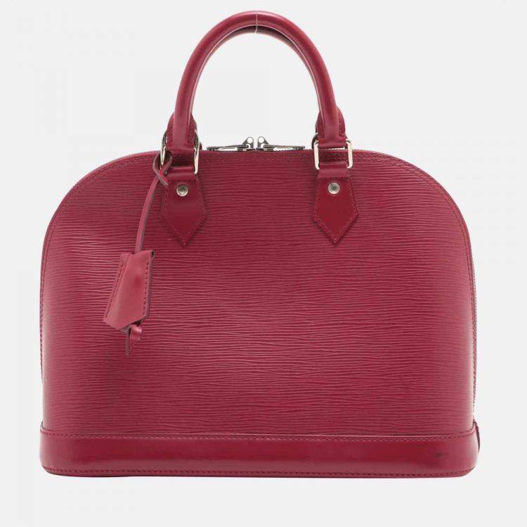 Louis Vuitton Alma Shoulder bag in Red Patent leather Louis Vuitton | The  Luxury Closet