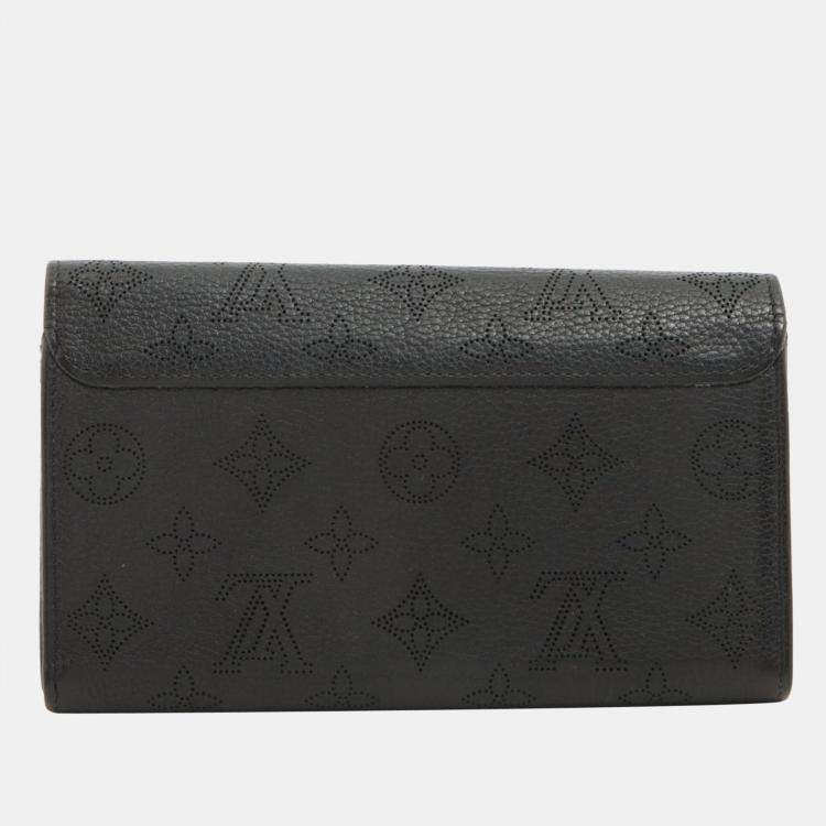 Louis Vuitton Trifold Long Wallet Monogram Mahina Portefeuille
