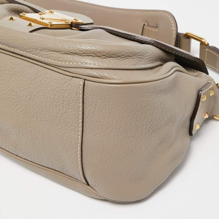 Pre Owned Louis Vuitton Verone Suhali Leather Le Confident Bag