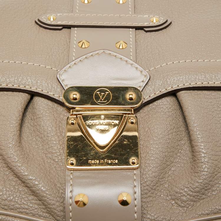 Pre Owned Louis Vuitton Verone Suhali Leather Le Confident Bag