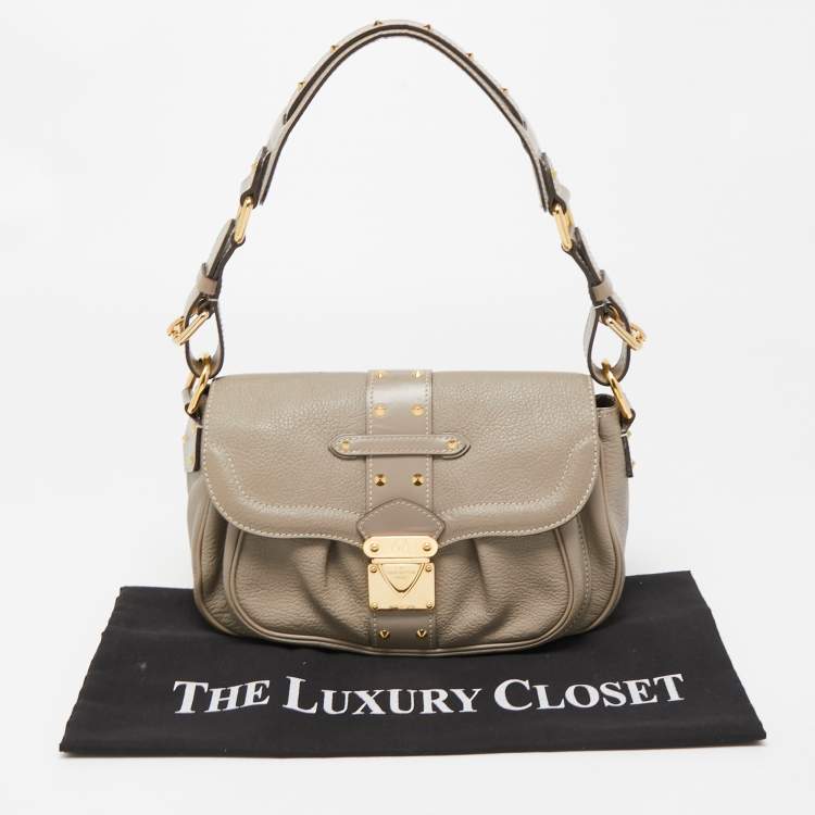 Pre Owned Louis Vuitton Verone Suhali Leather Le Confident Bag