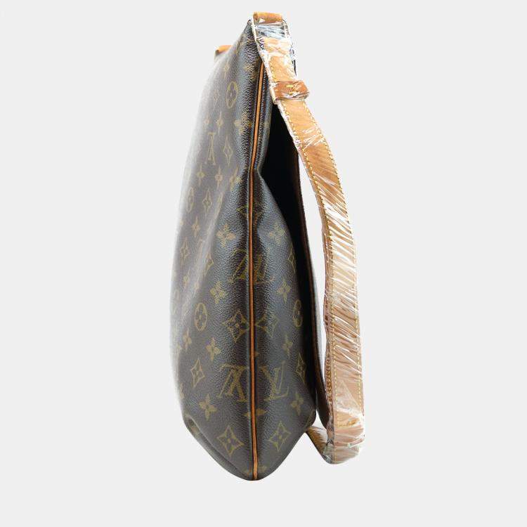 Used Louis Vuitton Authentic Musette Salsa GM Monogram Canvas Shoulder Bag