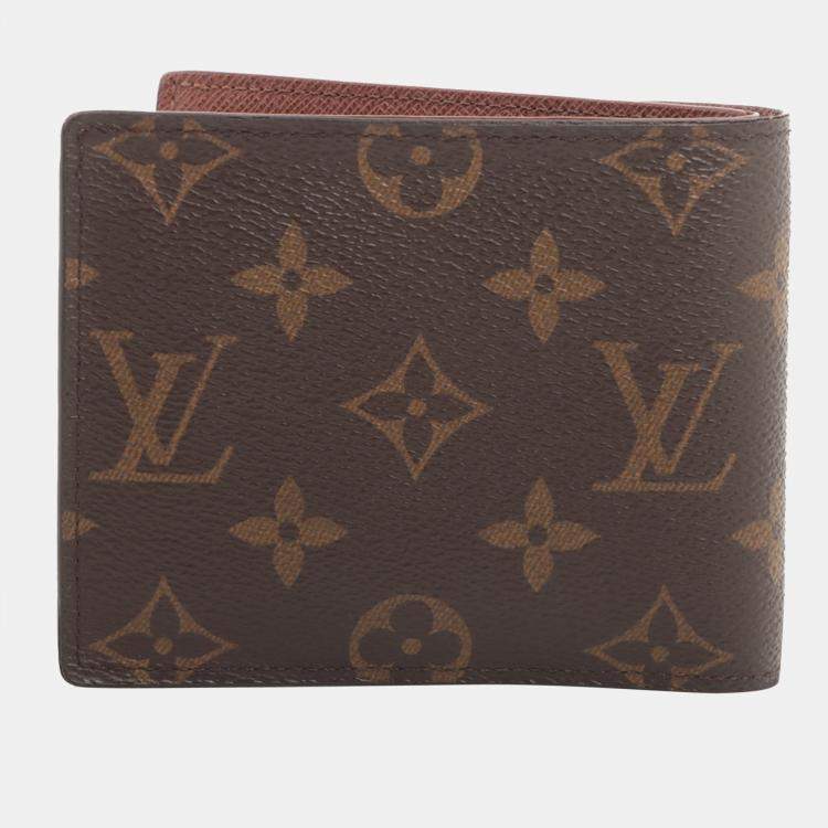 Vintage Louis Vuitton LV Brown Monogram Fold Over Organizer