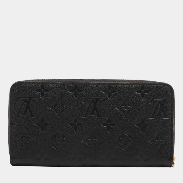 Louis Vuitton Portemonnaie Zippy Noir Monogram Empreinte M61864