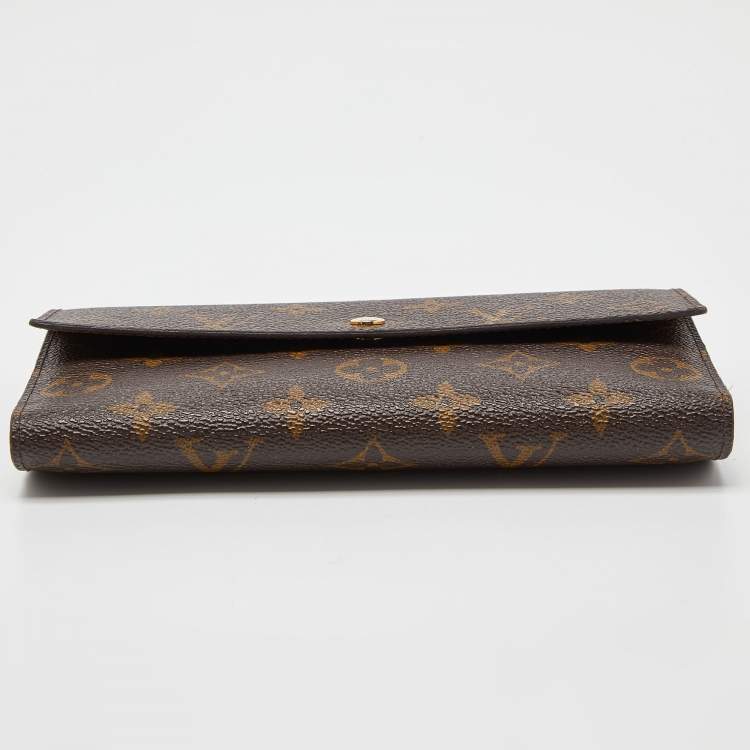 Pre Owned Louis Vuitton Monogram Canvas Porte-Tresor International Wallet