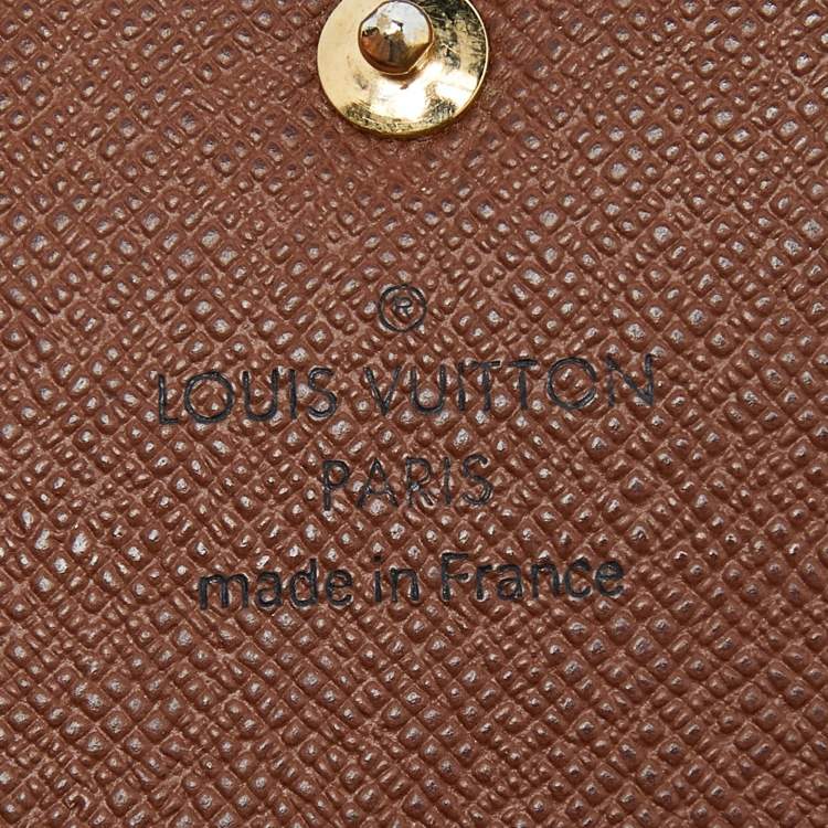 Pre Owned Louis Vuitton Monogram Canvas Porte-Tresor International Wallet