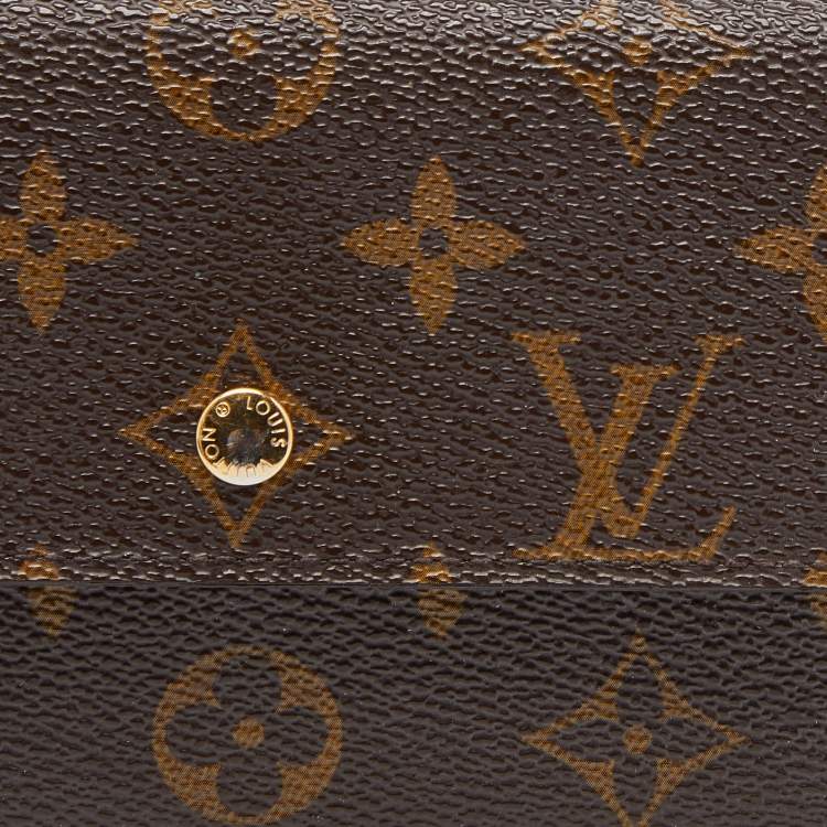 Pre Owned Louis Vuitton Monogram Canvas Porte-Tresor International Wallet