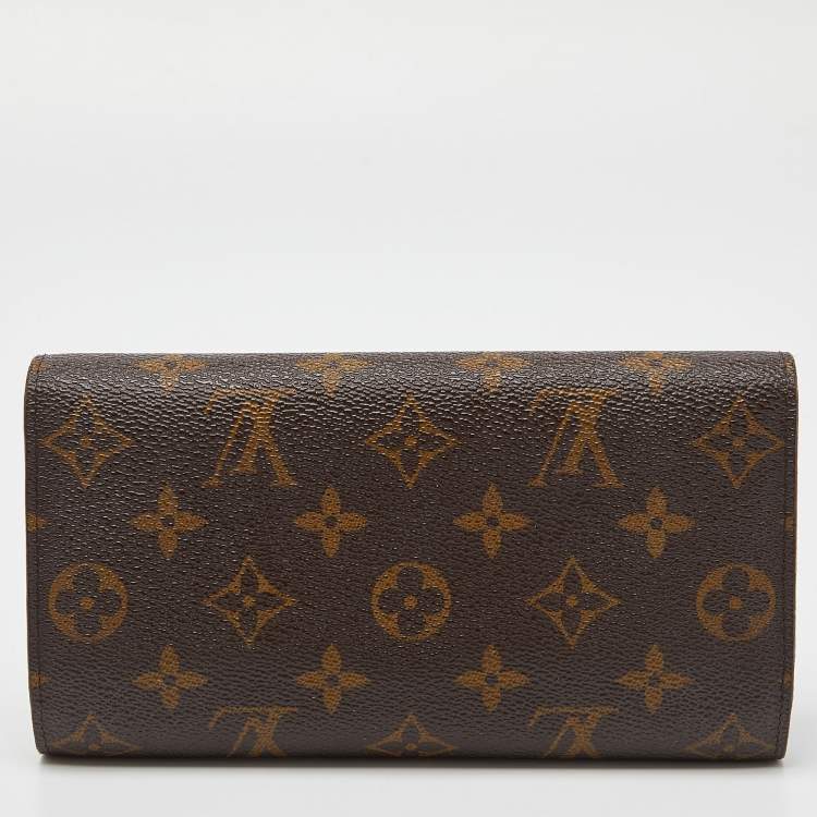 Pre Owned Louis Vuitton Monogram Canvas Porte-Tresor International Wallet