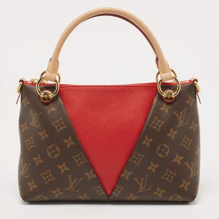 Pre Owned Louis Vuitton Cherry Monogram Canvas and Leather V BB Bag