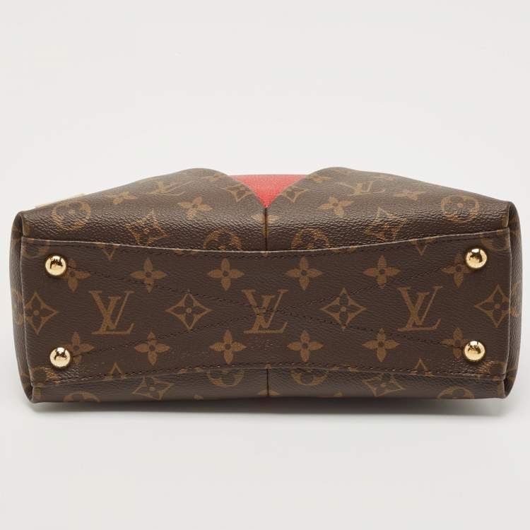 Pre Owned Louis Vuitton Cherry Monogram Canvas and Leather V BB Bag