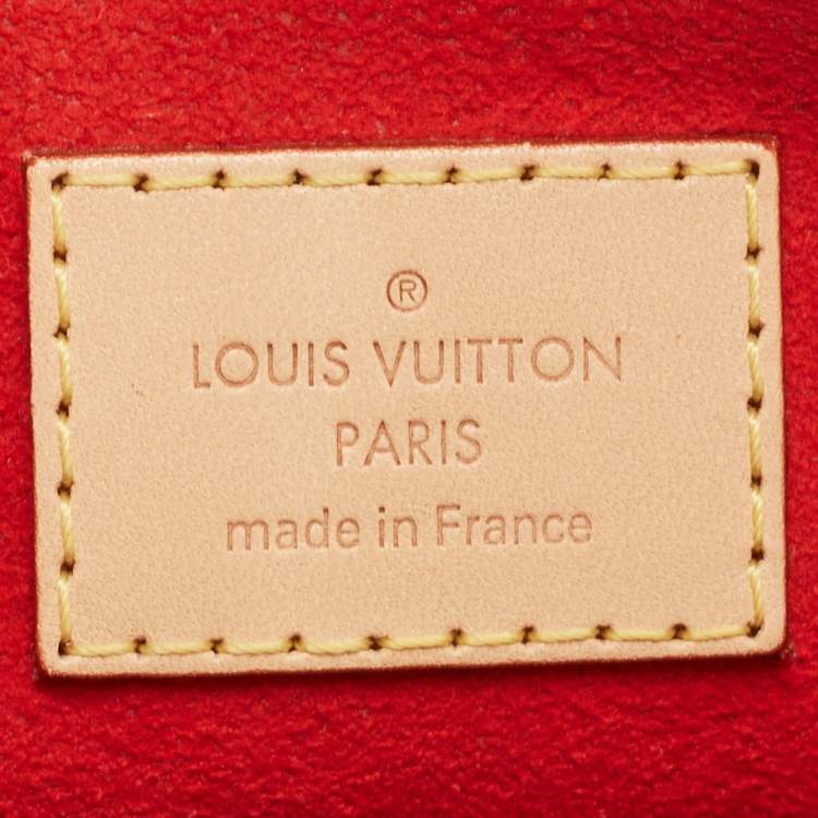 Pre Owned Louis Vuitton Cherry Monogram Canvas and Leather V BB Bag