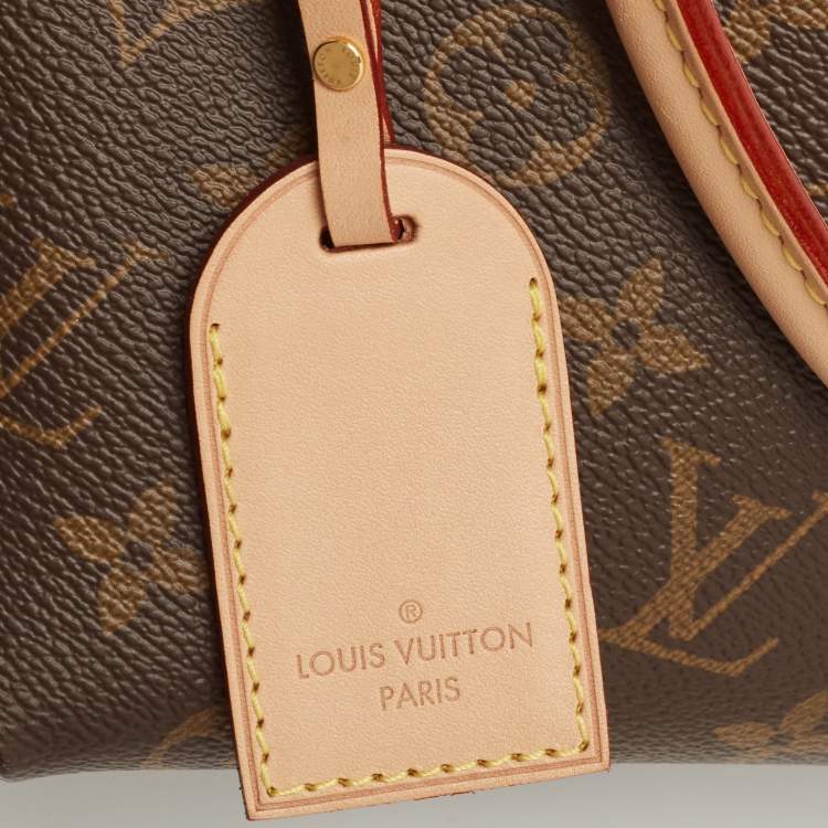 Pre Owned Louis Vuitton Cherry Monogram Canvas and Leather V BB Bag