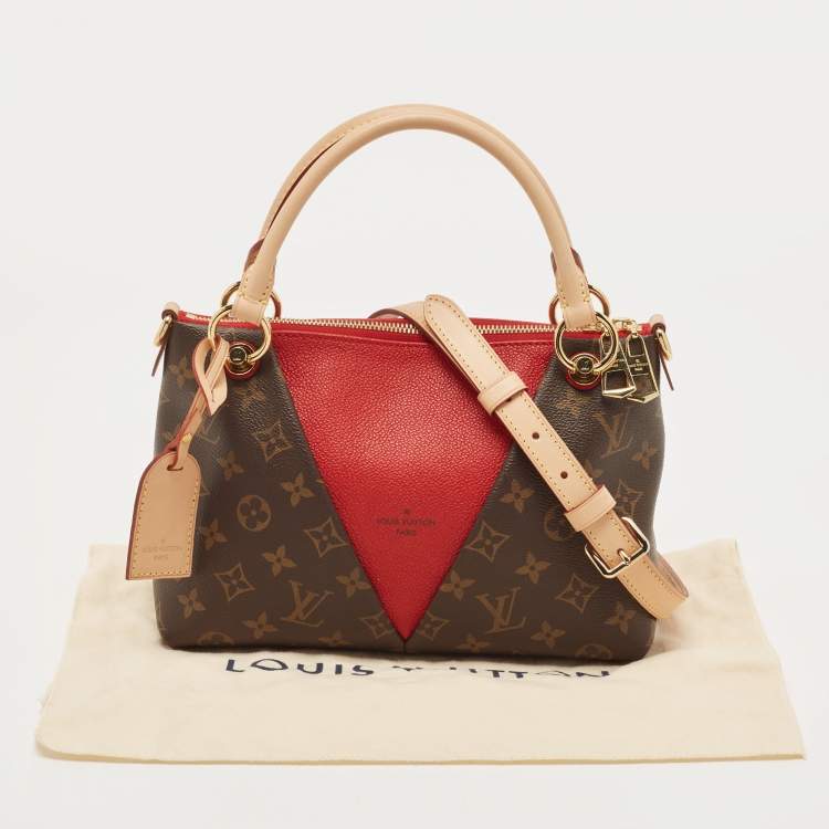 Pre Owned Louis Vuitton Cherry Monogram Canvas and Leather V BB Bag