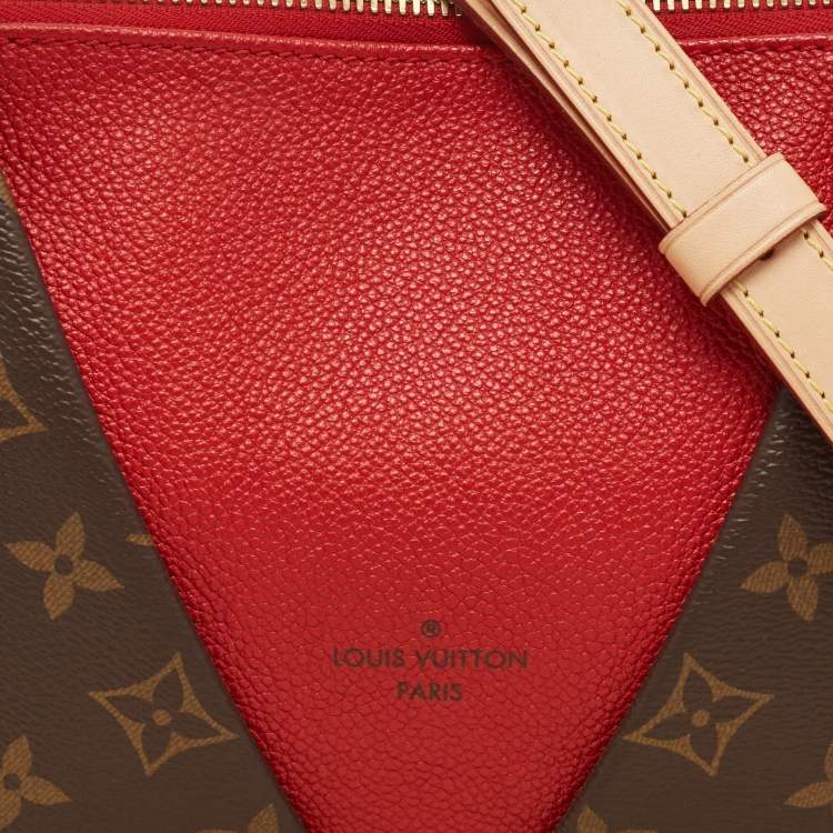 Pre Owned Louis Vuitton Cherry Monogram Canvas and Leather V BB Bag