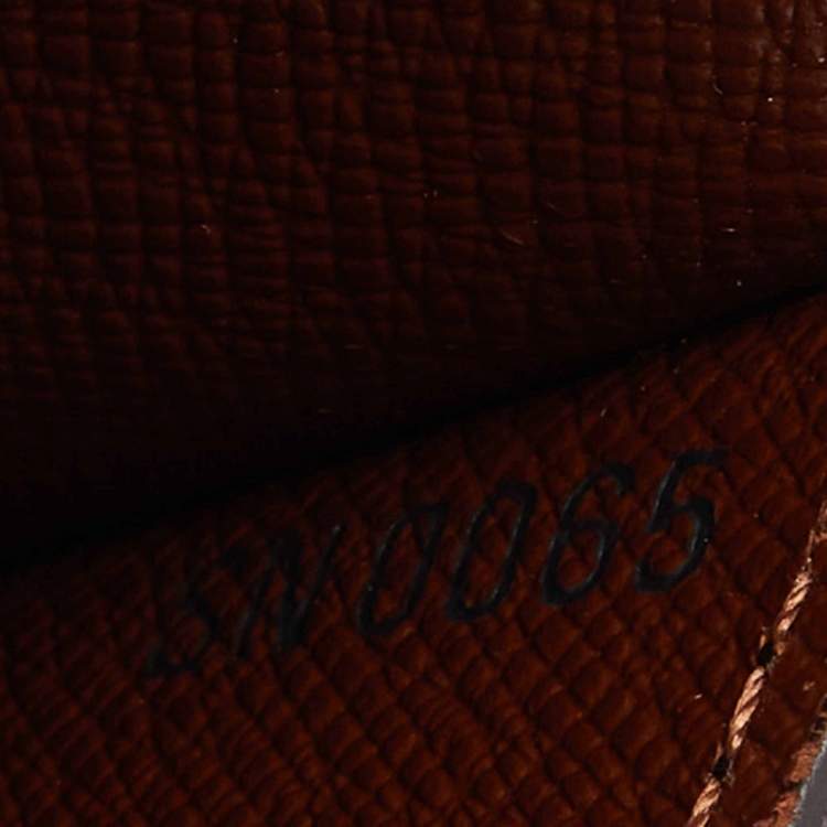 Pre Owned Louis Vuitton Monogram Canvas Radrow Card Case