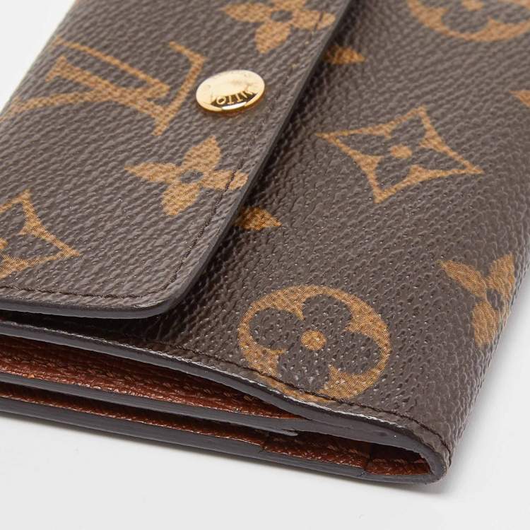 Pre Owned Louis Vuitton Monogram Canvas Radrow Card Case