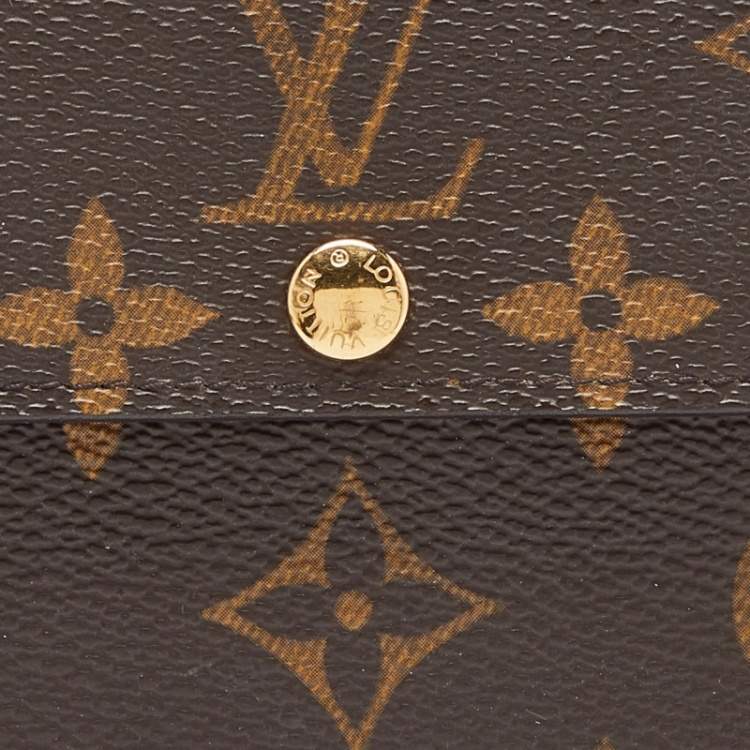 Pre Owned Louis Vuitton Monogram Canvas Radrow Card Case