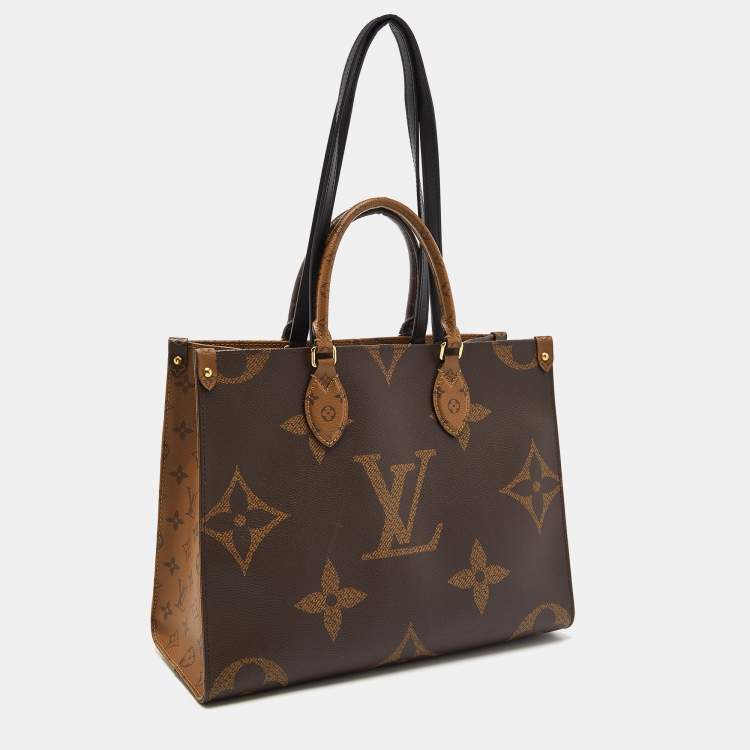 Pre Owned Louis Vuitton Reverse Monogram Canvas Giant Onthego MM Bag