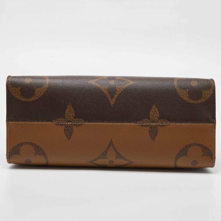 Pre Owned Louis Vuitton Reverse Monogram Canvas Giant Onthego MM Bag