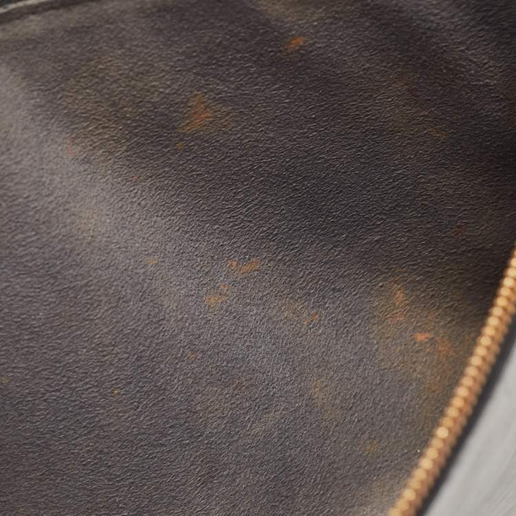 Pre Owned Louis Vuitton Black Epi Leather Pochette Accessoires