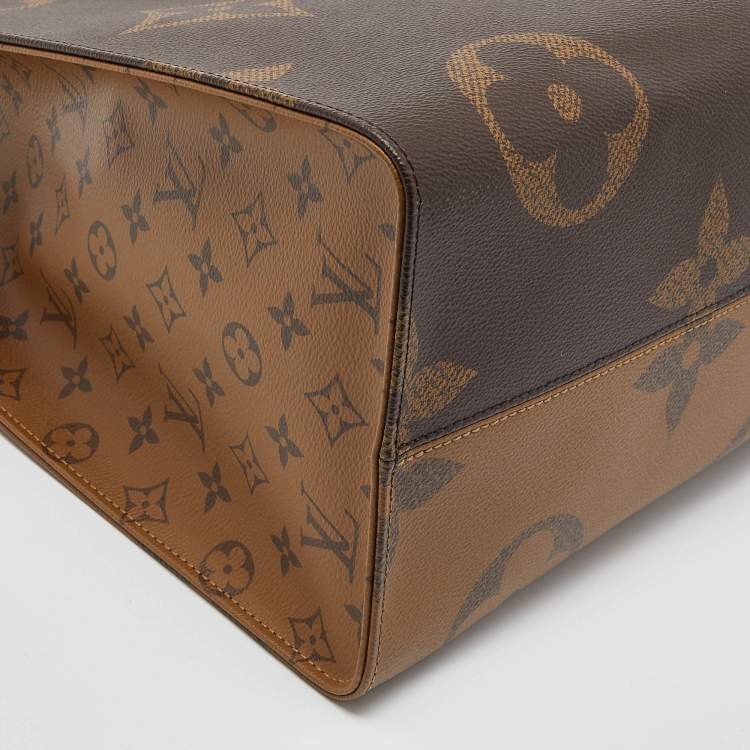 Pre Owned Louis Vuitton Reverse Monogram Canvas Giant Onthego GM Bag