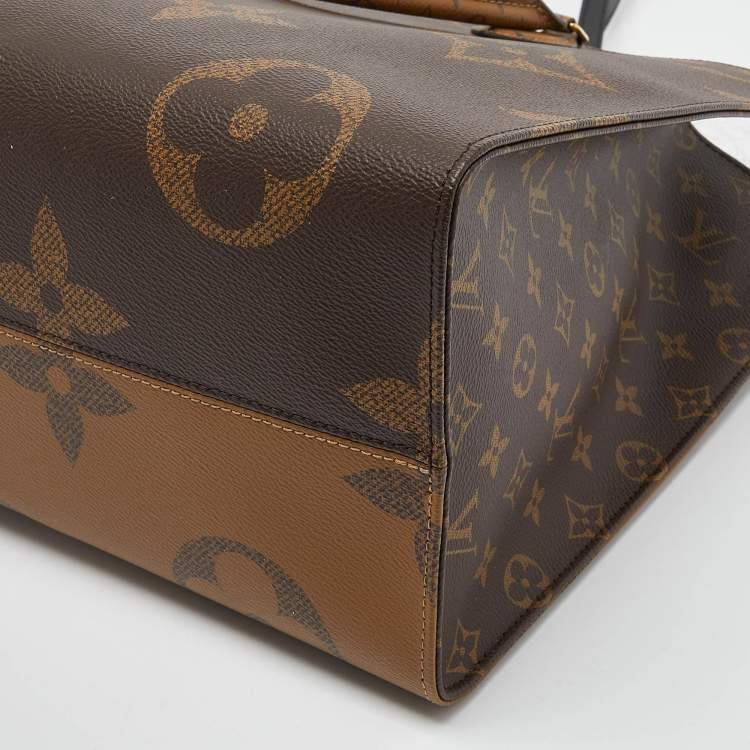 Pre Owned Louis Vuitton Reverse Monogram Canvas Giant Onthego GM Bag
