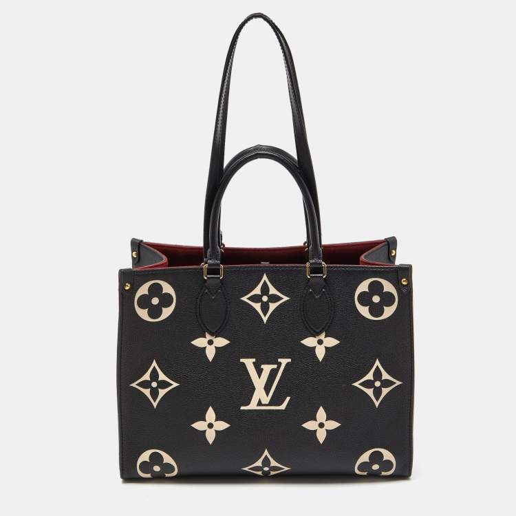 Louis Vuitton Onthego Giant Monogram Leather Shoulder Bag