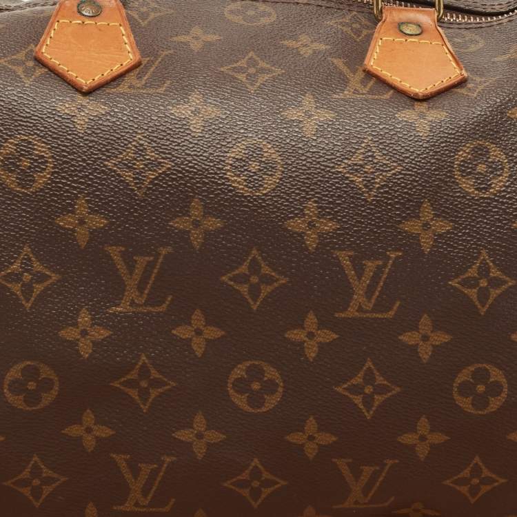 Pre Owned Louis Vuitton Monogram Canvas Speedy 30 Bag