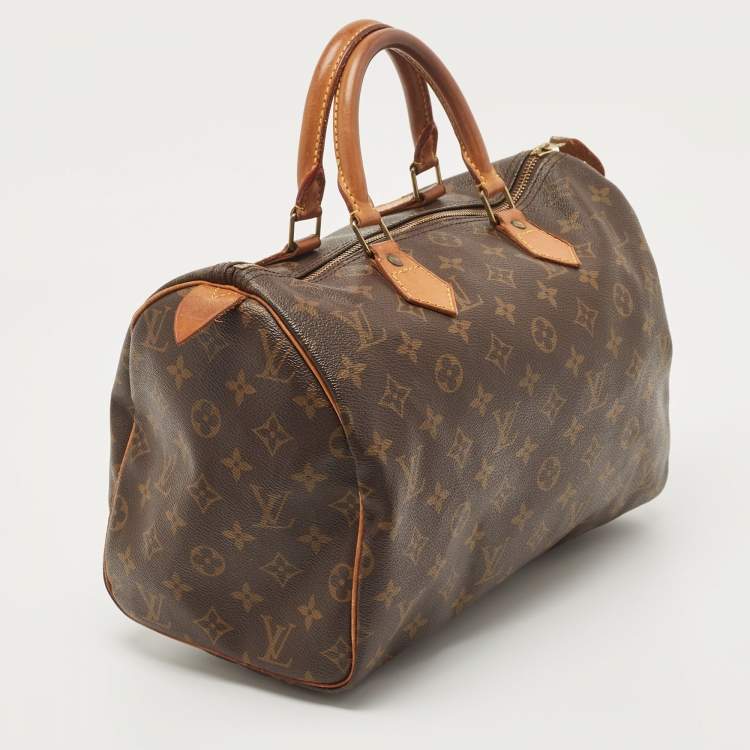 Pre Owned Louis Vuitton Monogram Canvas Speedy 30 Bag
