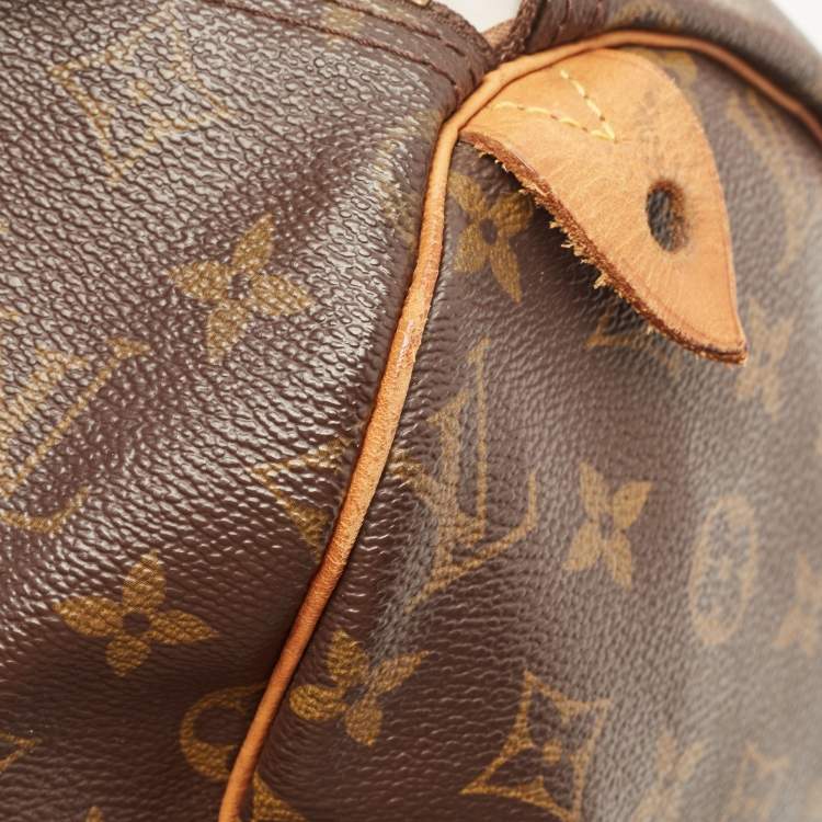 Pre Owned Louis Vuitton Monogram Canvas Speedy 30 Bag