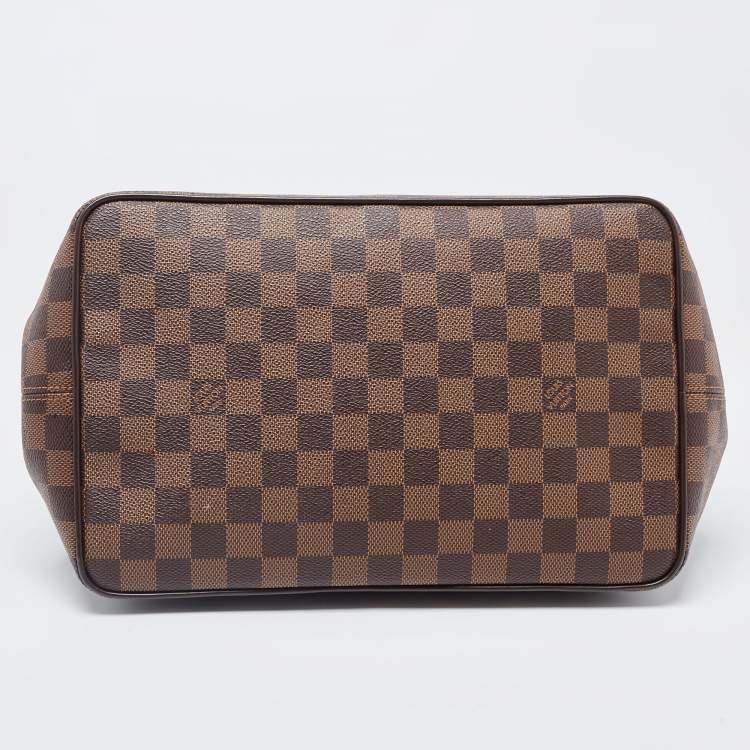 Pre Owned Louis Vuitton Damier Ebene Canvas Bergamo MM Bag