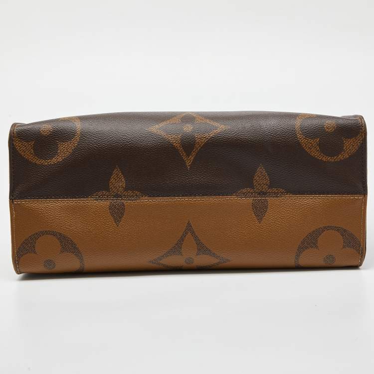 Pre Owned Louis Vuitton Reverse Monogram Canvas Giant Onthego MM Bag