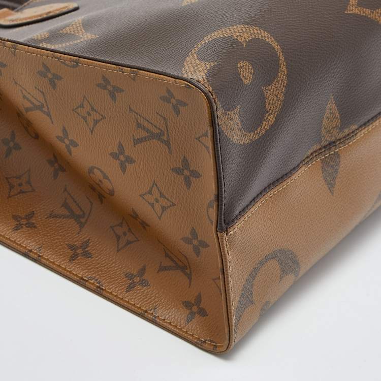 Pre Owned Louis Vuitton Reverse Monogram Canvas Giant Onthego MM Bag
