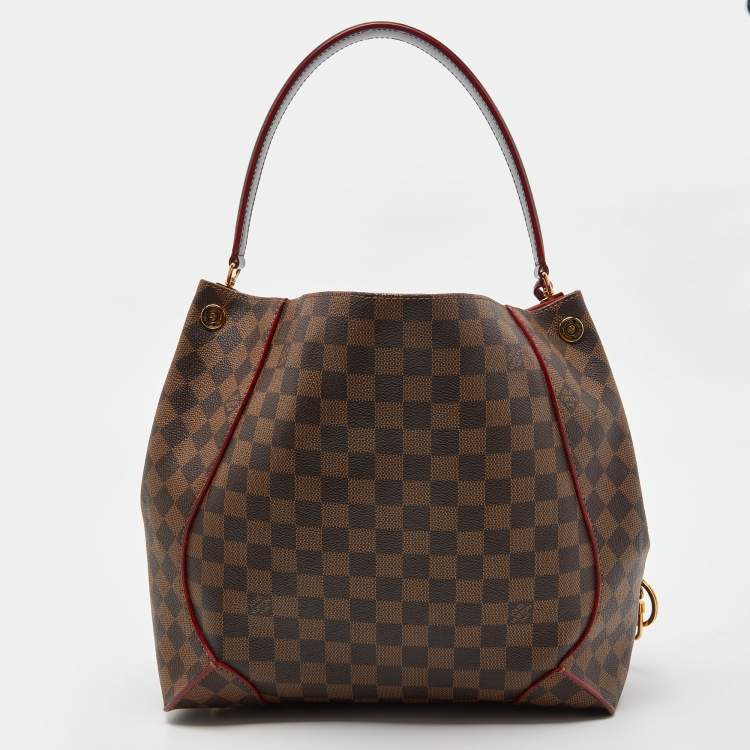 Pre Owned Louis Vuitton Damier Canvas Caissa Hobo